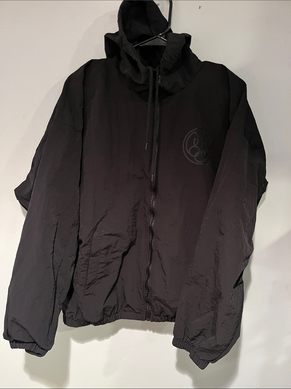 Yeezy Black Windbreaker Jacket